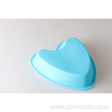 Heart shape silicone baking mold